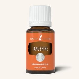 Young Living Tangerine Oil UNOPENED in Orange and White Bottle